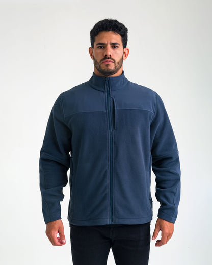 Jaqueta Fleece Snow 2.0 - Azul Marinho - INVICTUS