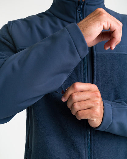 Jaqueta Fleece Snow 2.0 - Azul Marinho - INVICTUS