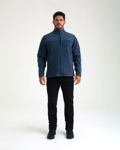 Jaqueta Fleece Snow 2.0 - Azul Marinho - INVICTUS