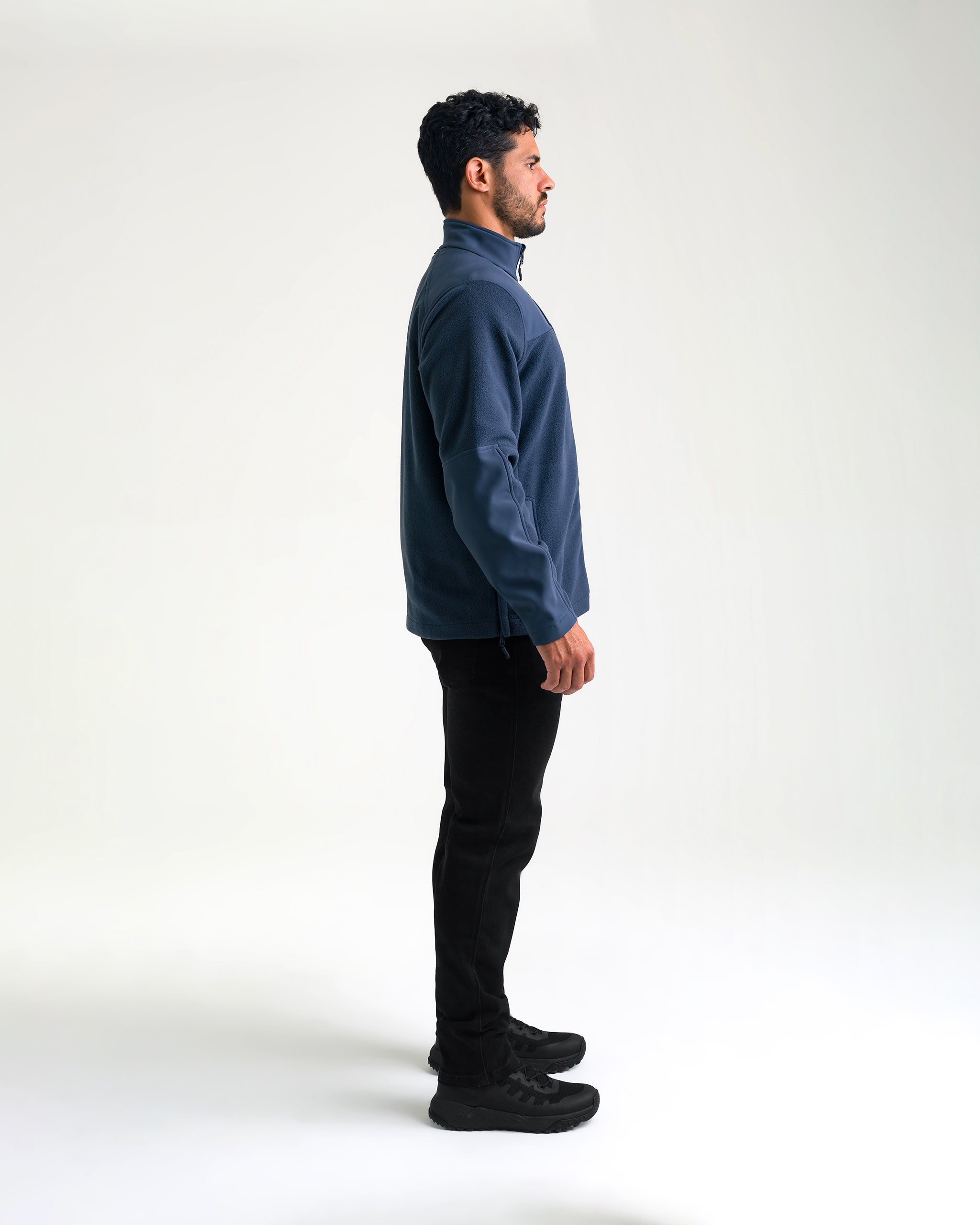 Jaqueta Fleece Snow 2.0 - Azul Marinho - INVICTUS