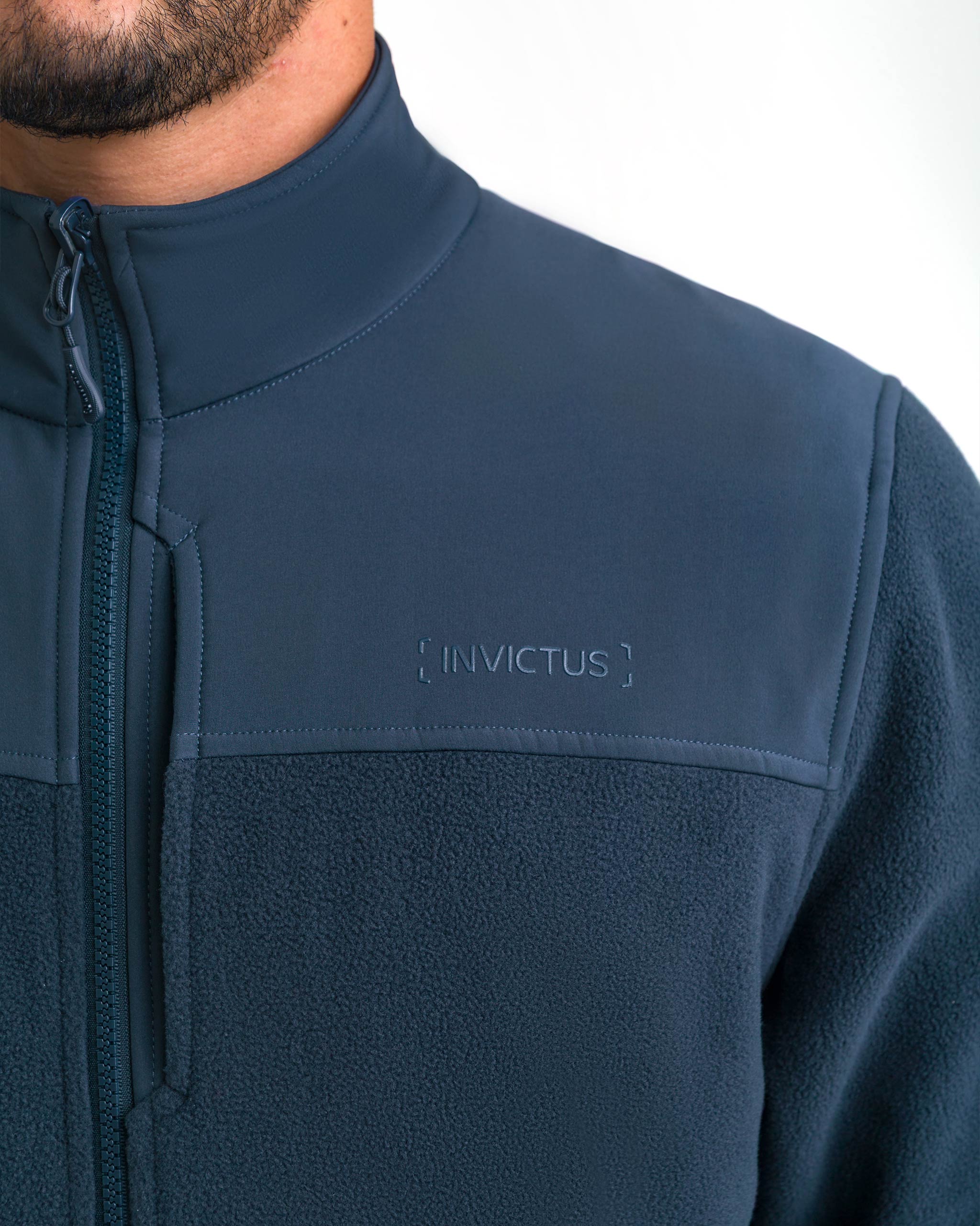Jaqueta Fleece Snow 2.0 - Azul Marinho - INVICTUS