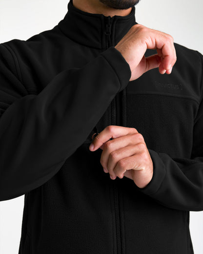 Jaqueta Fleece Snow 2.0 - Preta - INVICTUS