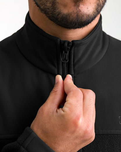 Jaqueta Fleece Snow 2.0 - Preta - INVICTUS