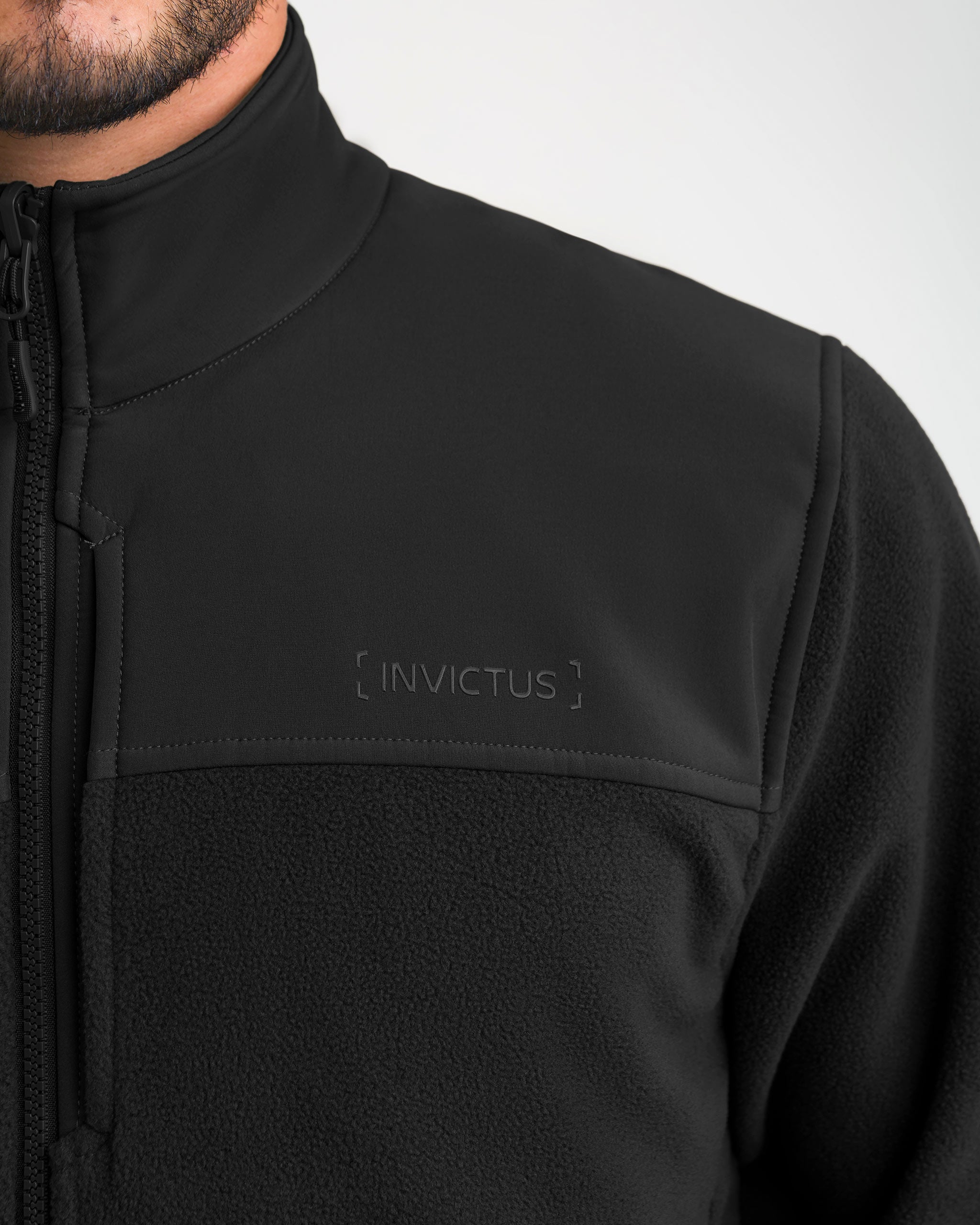 Jaqueta Fleece Snow 2.0 - Preta - INVICTUS