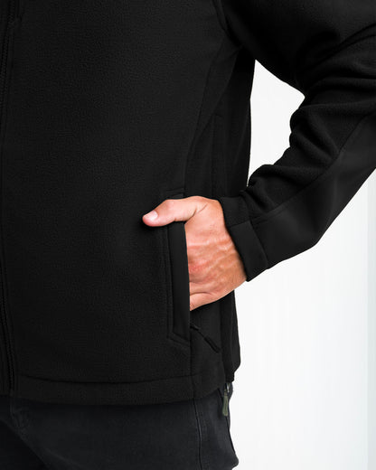 Jaqueta Fleece Snow 2.0 - Preta - INVICTUS