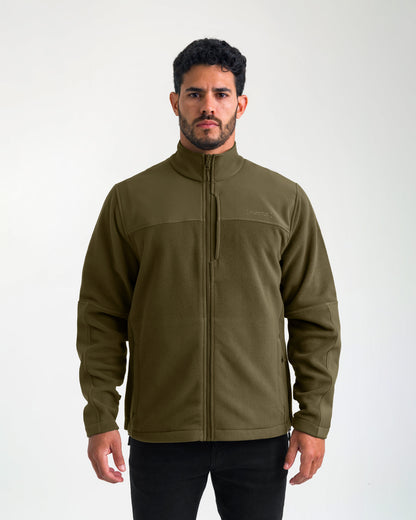 Jaqueta Fleece Snow 2.0 - Verde Oliva - INVICTUS