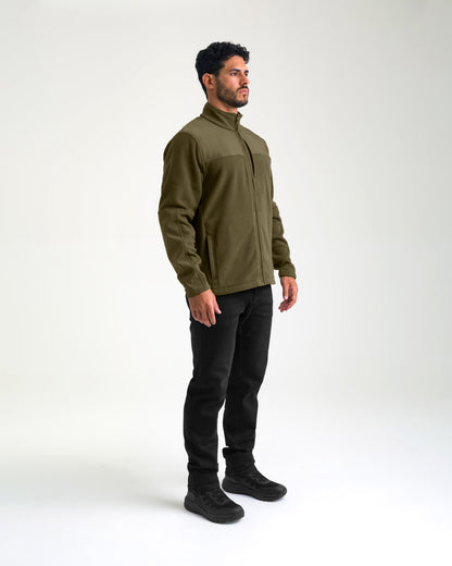 Jaqueta Fleece Snow 2.0 - Verde Oliva - INVICTUS