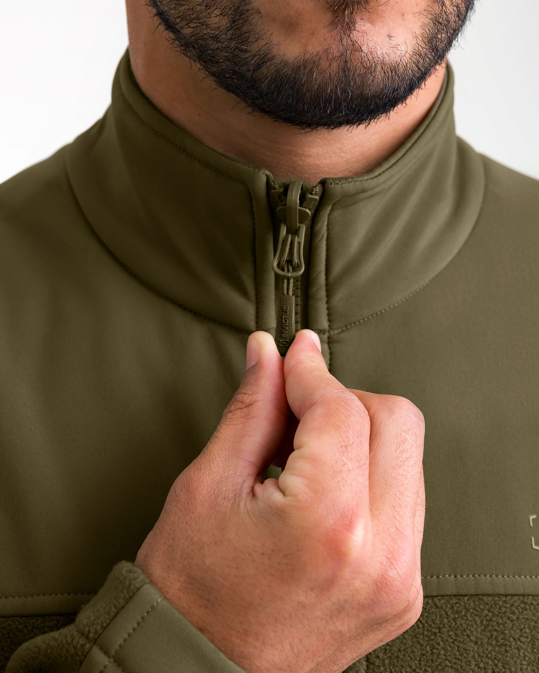 Jaqueta Fleece Snow 2.0 - Verde Oliva - INVICTUS