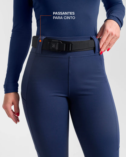 Calça Legging Beltfit - Azul