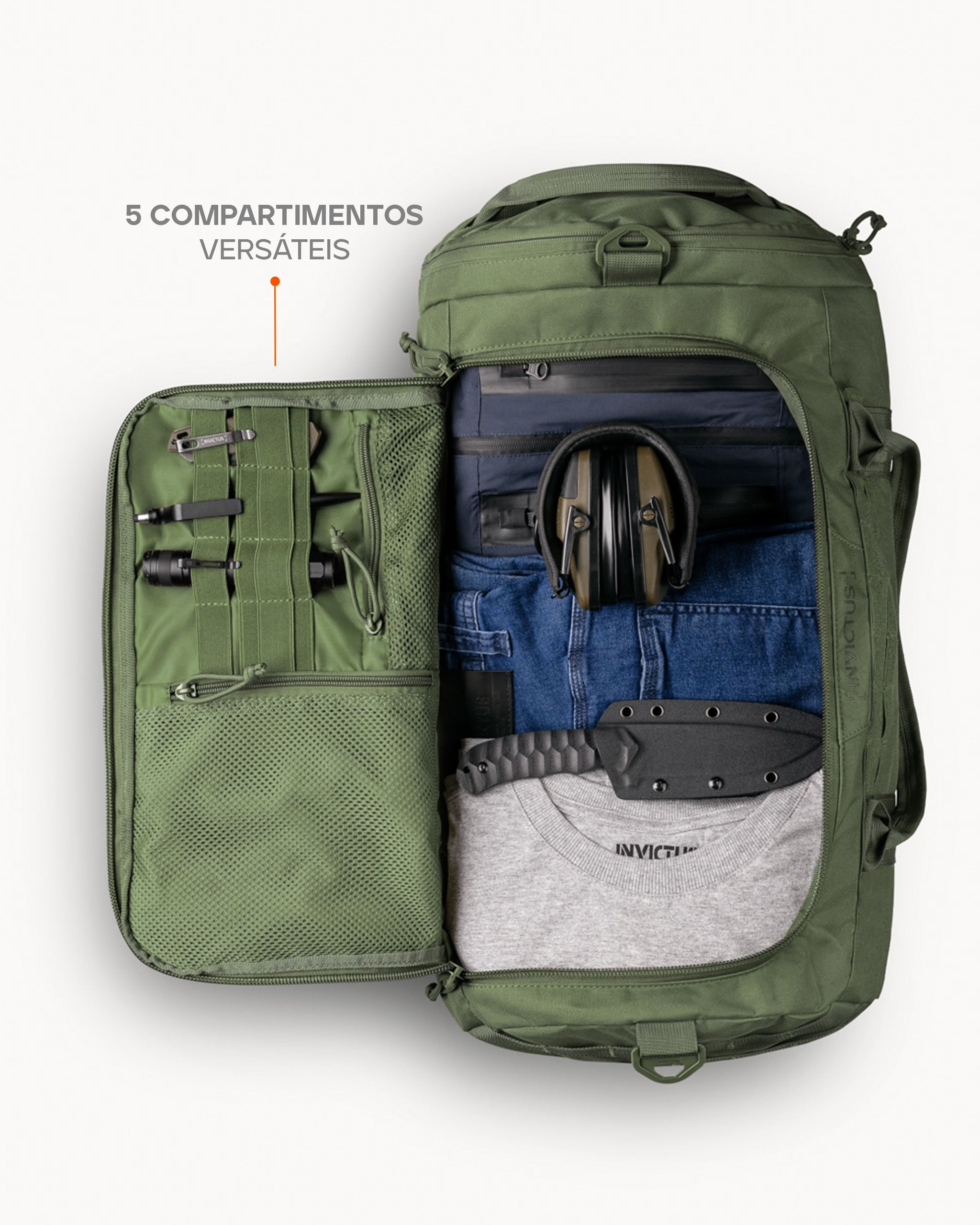 Mala Duffel Bag Discovery 2.0 34L - Verde