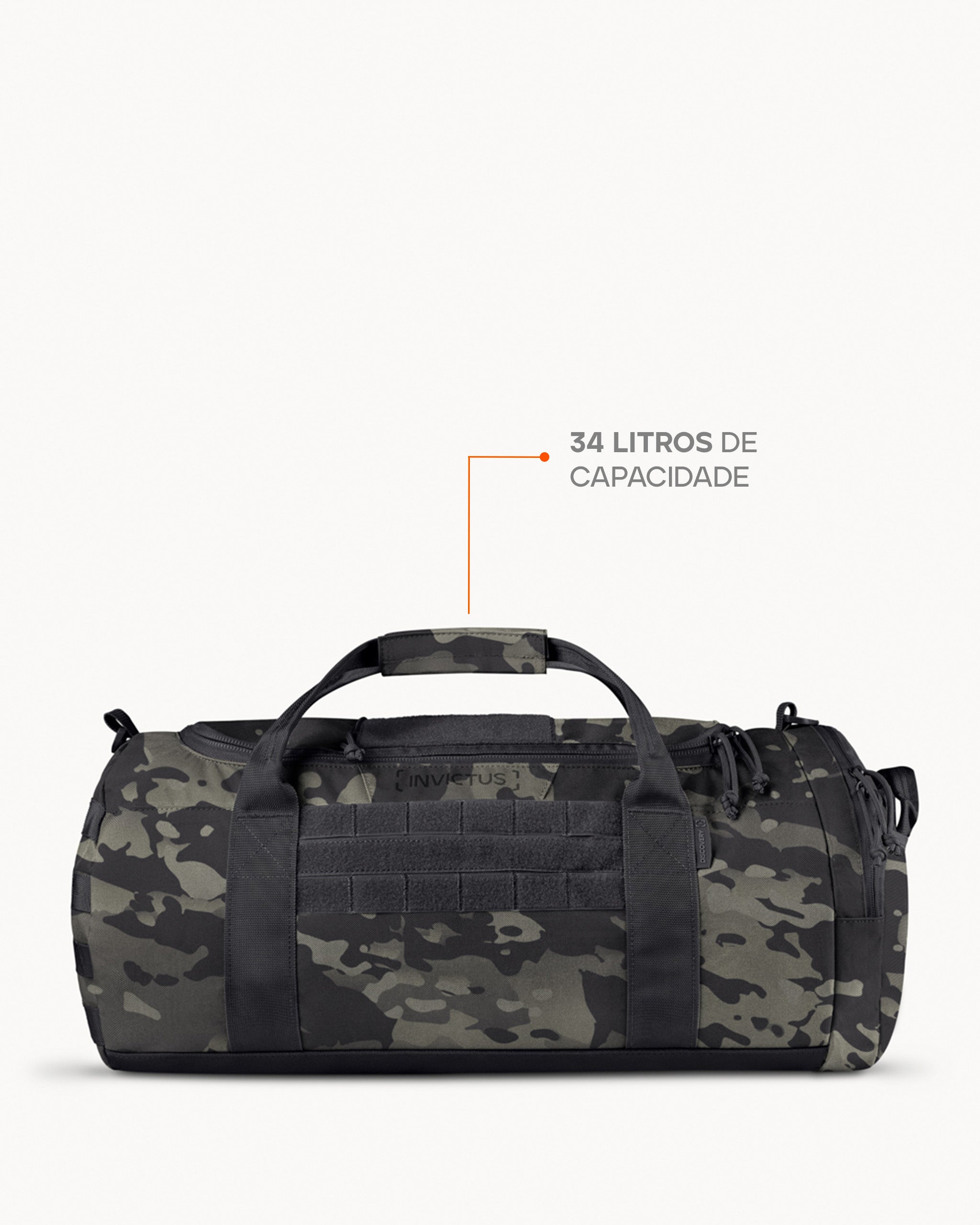 Mala Duffel Bag Discovery 2.0 34L - Warskin Black
