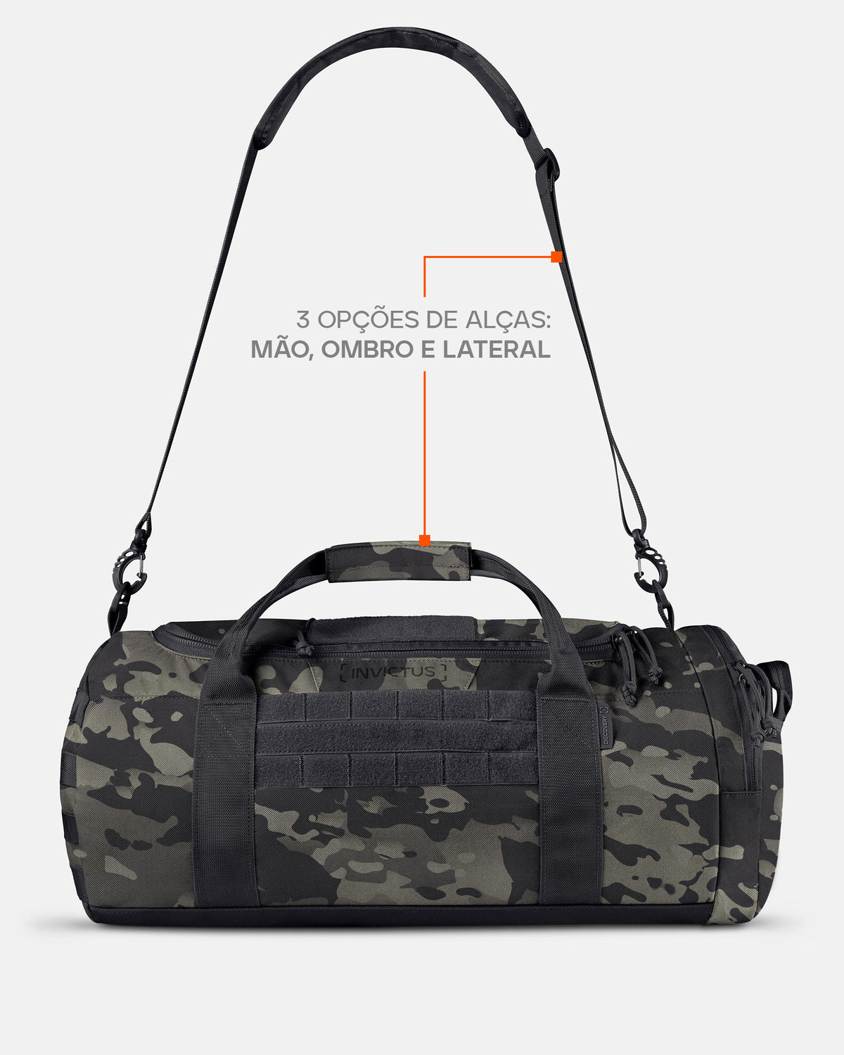 Mala Duffel Bag Discovery 2.0 34L - Warskin Black