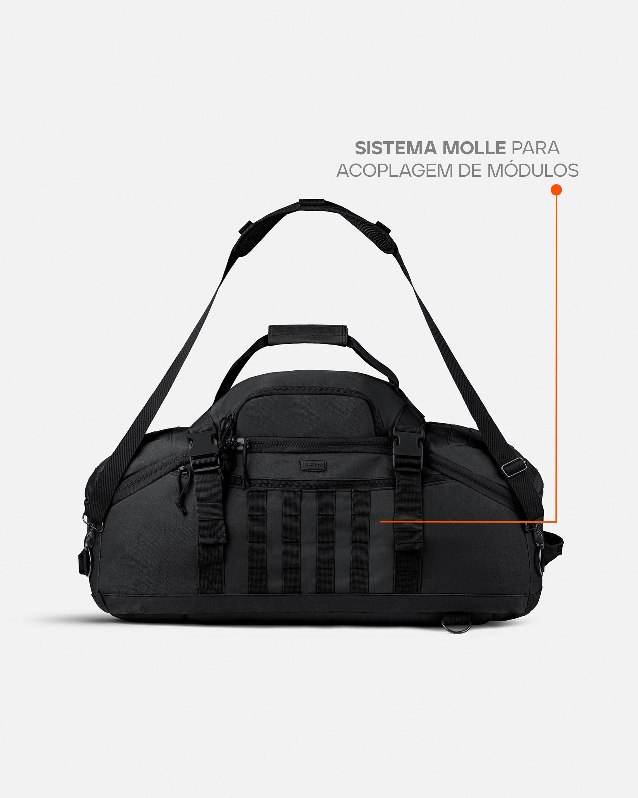 Mala/Mochila Expedition 2.0 70L - Preta