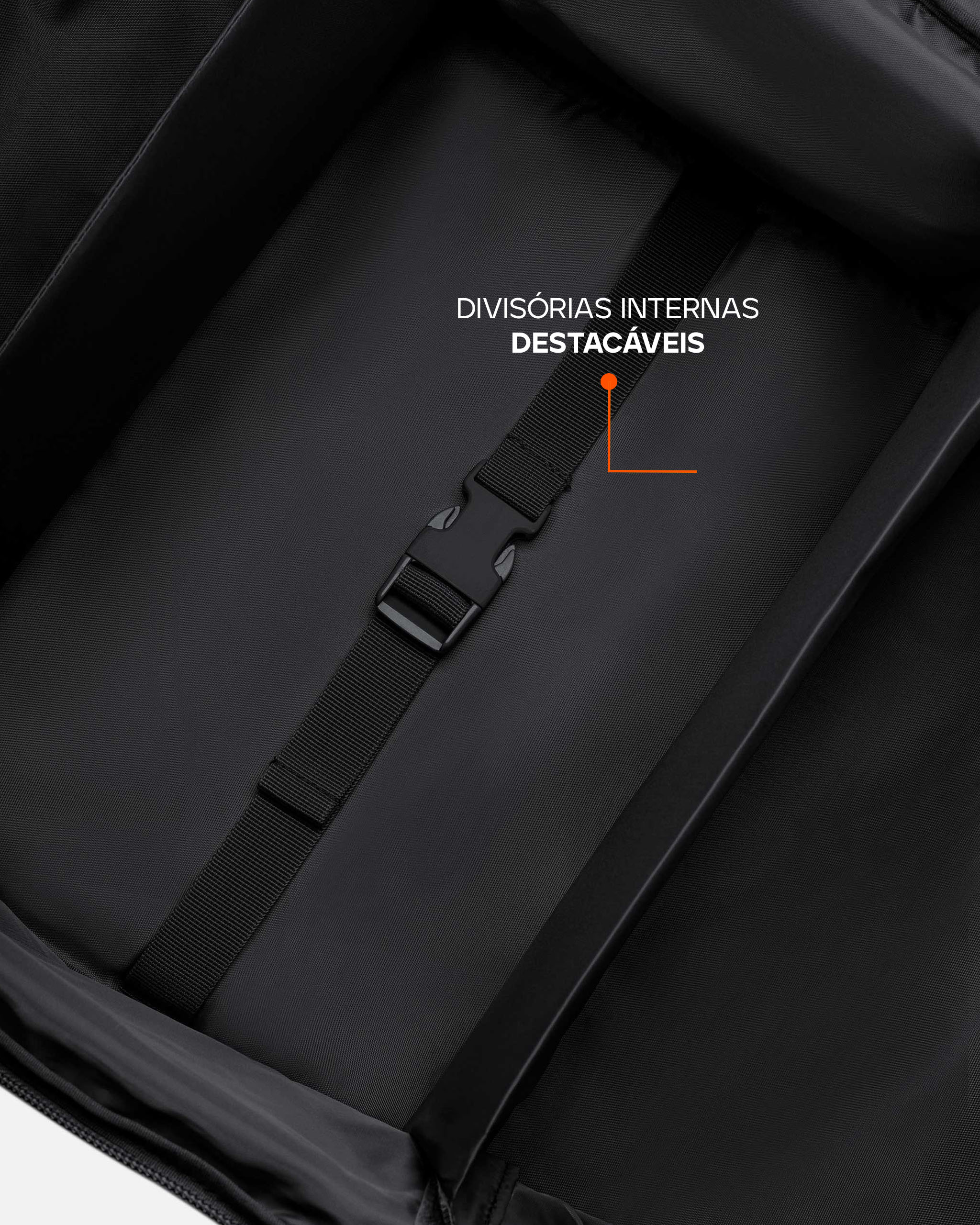 Mala/Mochila Expedition 2.0 70L - Preta