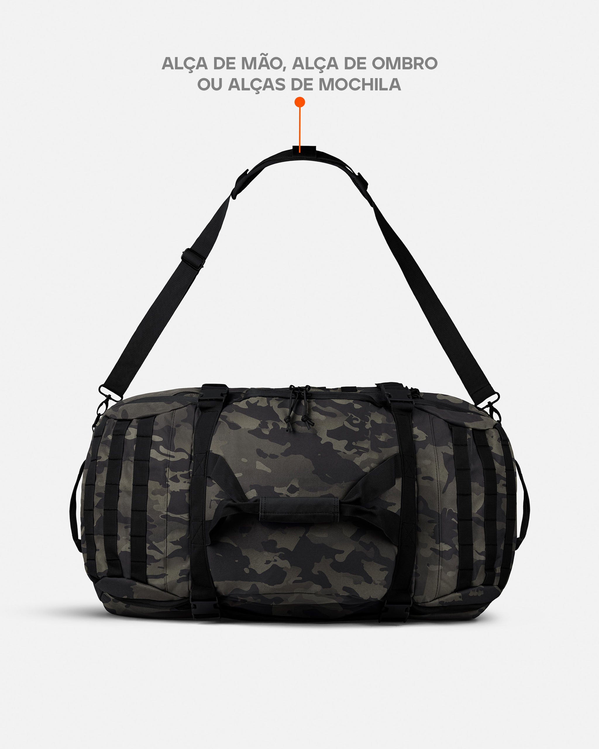 Mala/Mochila Expedition 2.0 70L - Warskin Black