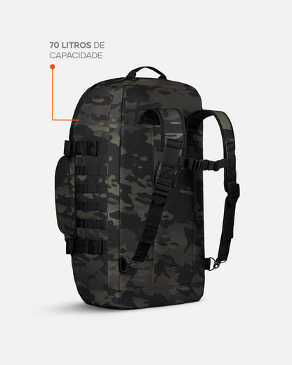 Mala/Mochila Expedition 2.0 70L - Warskin Black