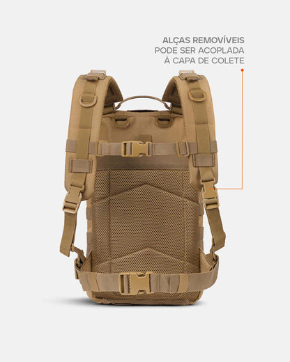 Mochila Tática Assault 2.0 30L - Coyote