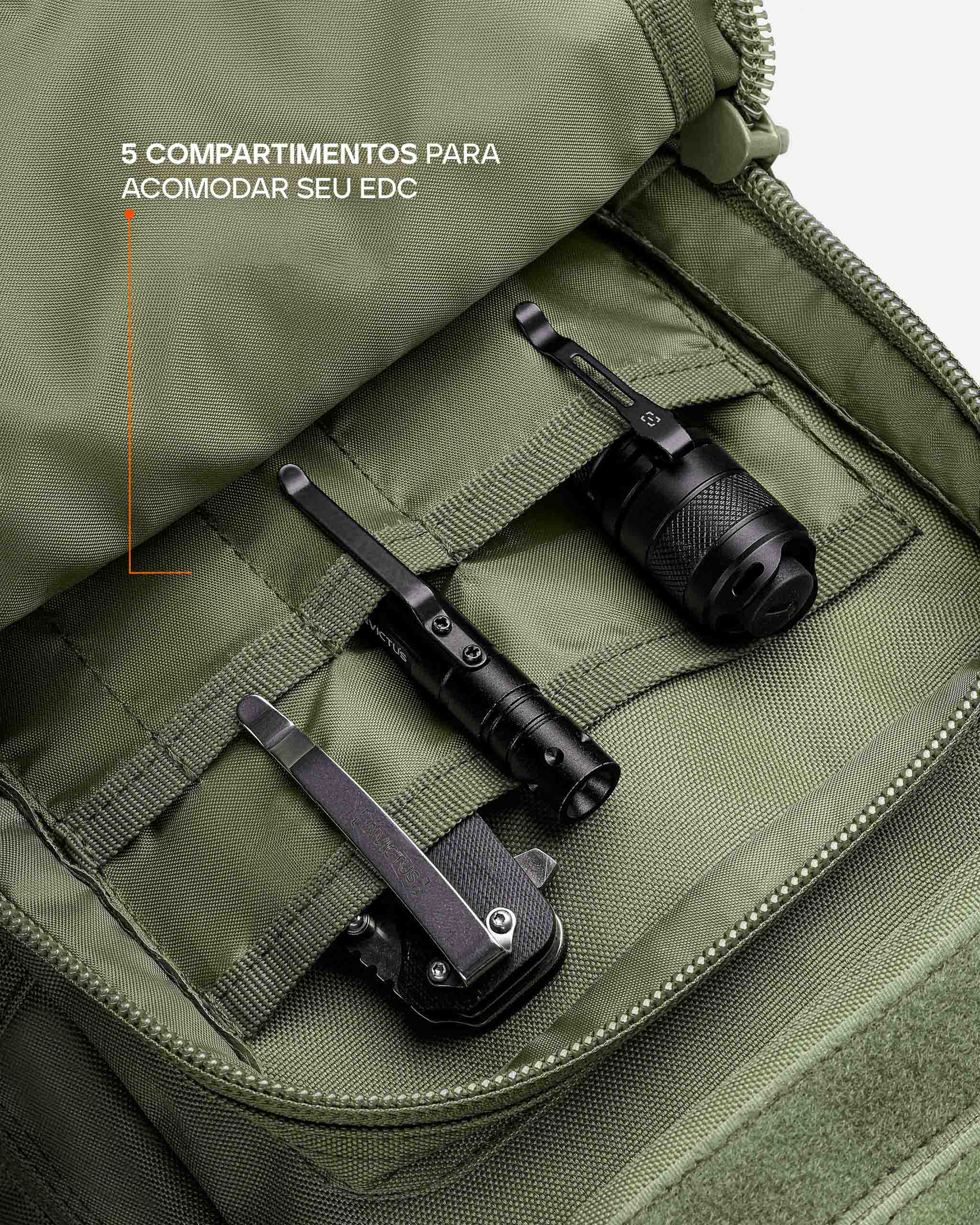 Mochila Tática Assault 2.0 30L - Verde