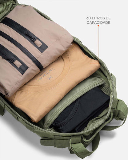 Mochila Tática Assault 2.0 30L - Verde