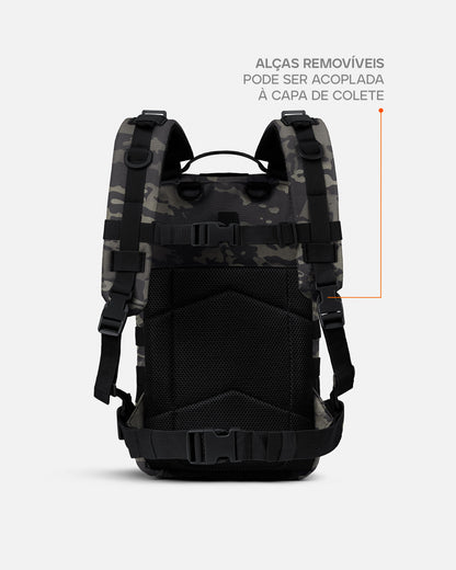 Mochila Tática Assault 2.0 30L - Warskin Black