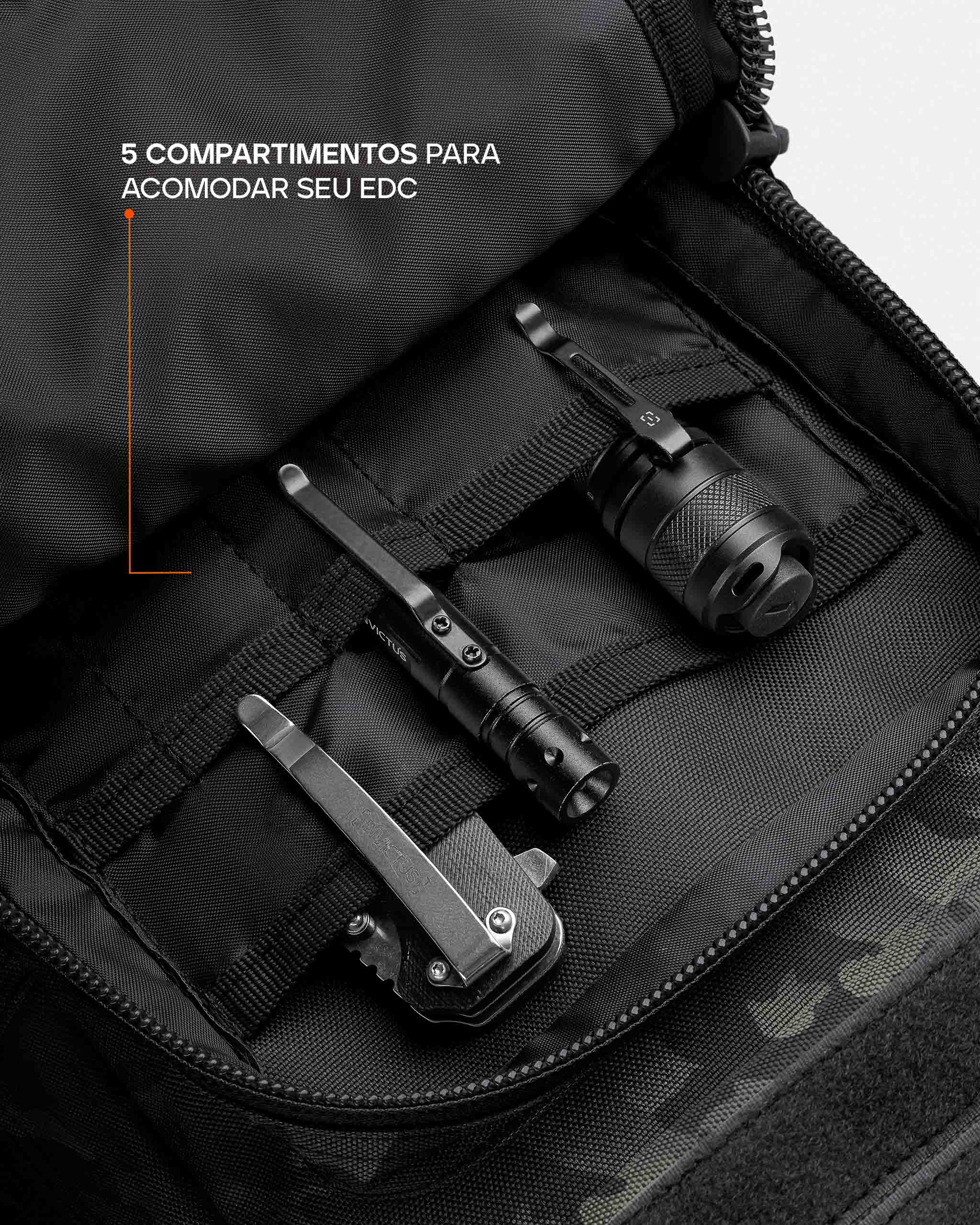 Mochila Tática Assault 2.0 30L - Warskin Black