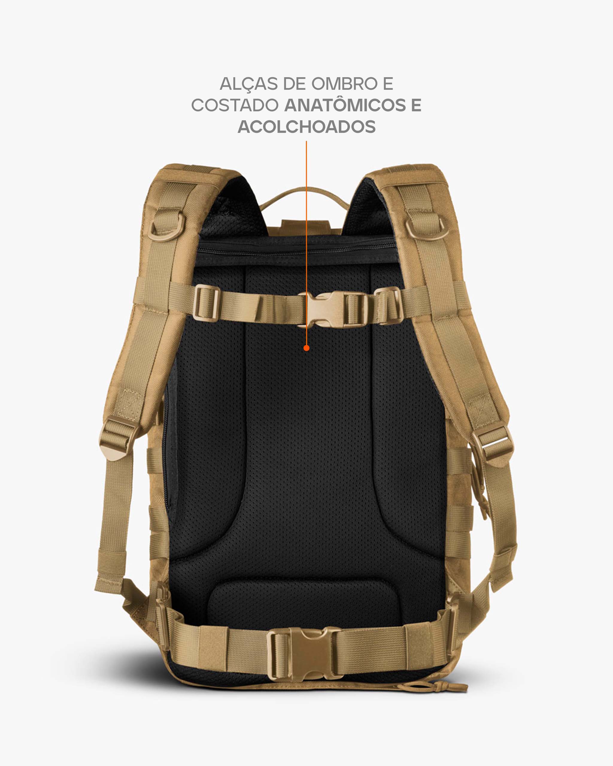 Mochila Assault Urban 35L - Coyote