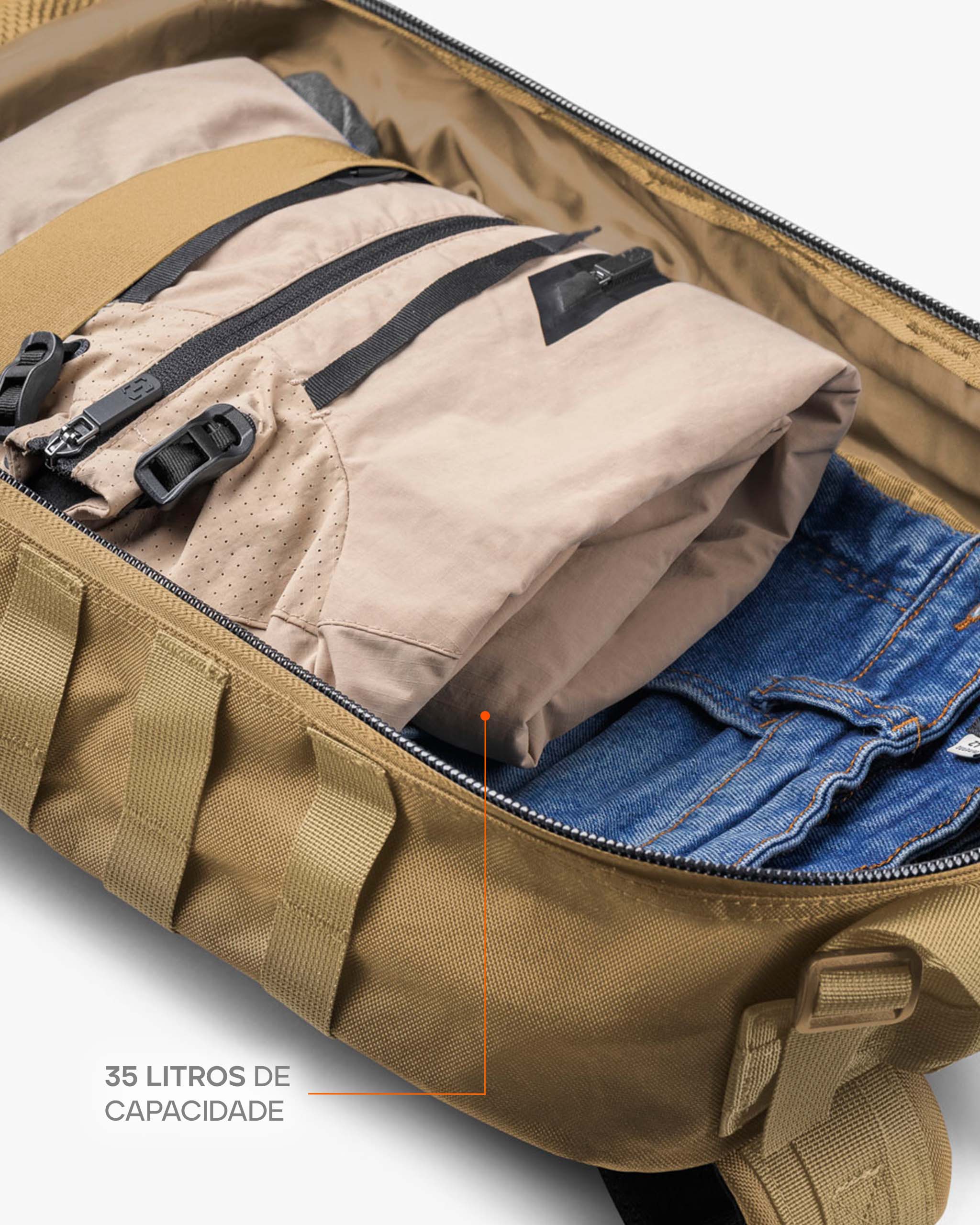 Mochila Assault Urban 35L - Coyote