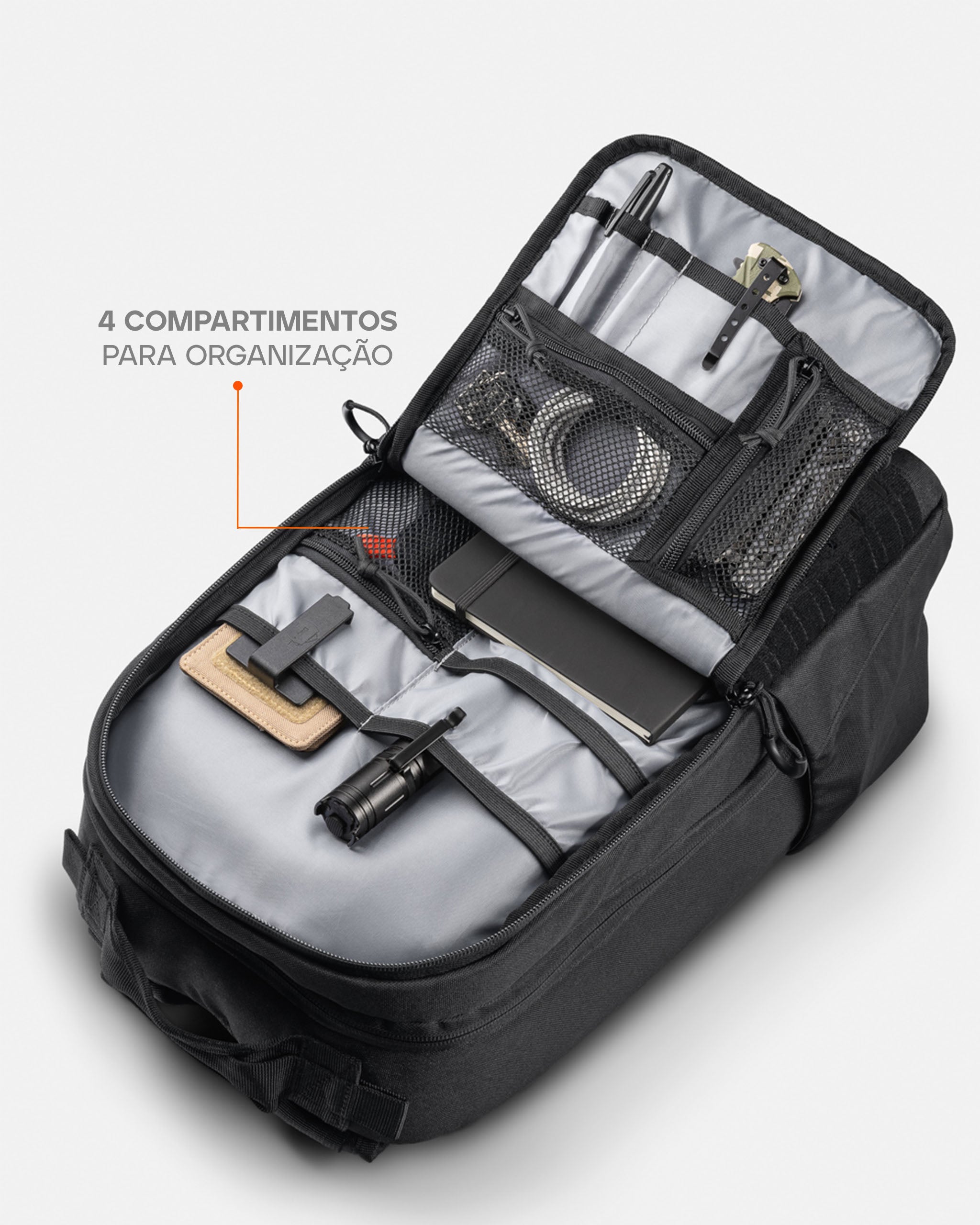 Mochila Tática Citizen PRO 20L - Preta