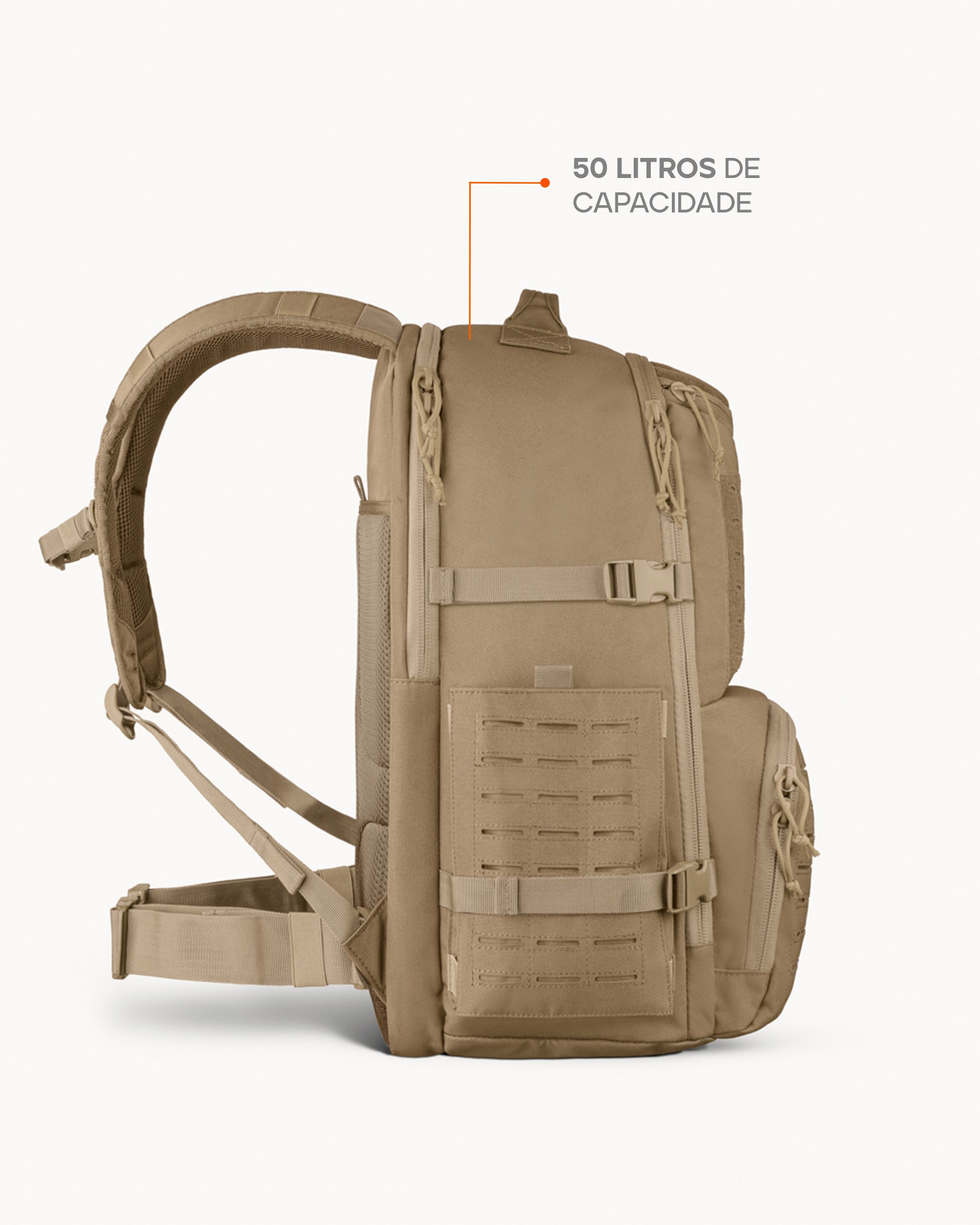 Mochila Commander 2.0 50L - Coyote