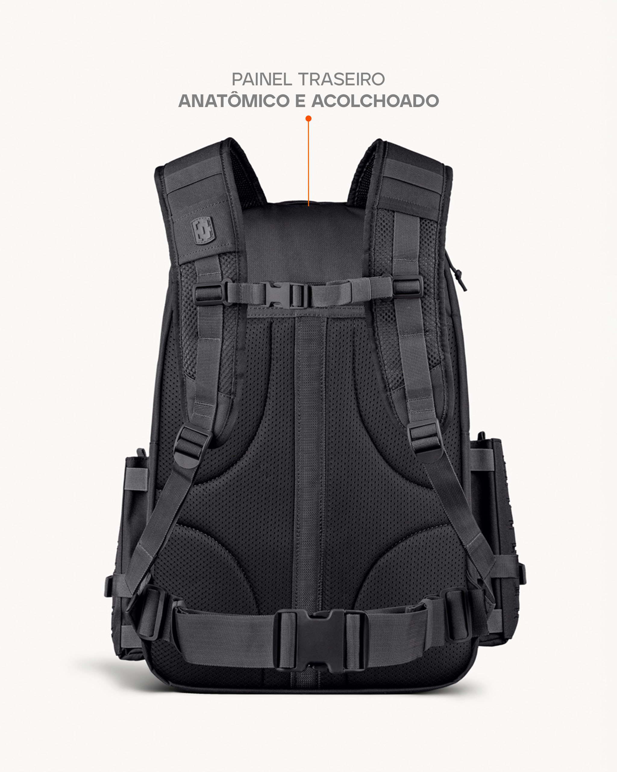 Mochila Commander 2.0 50L - Preta