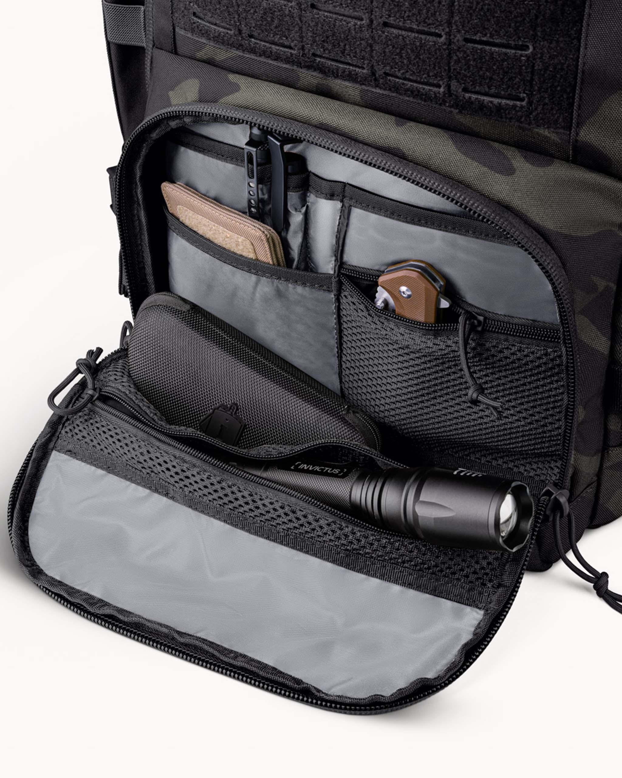 Mochila Commander 2.0 50L - Warskin Black