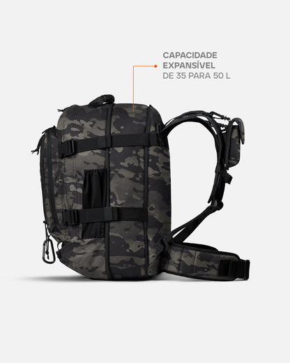 Mochila Duster 2.0 35L - Warskin Black
