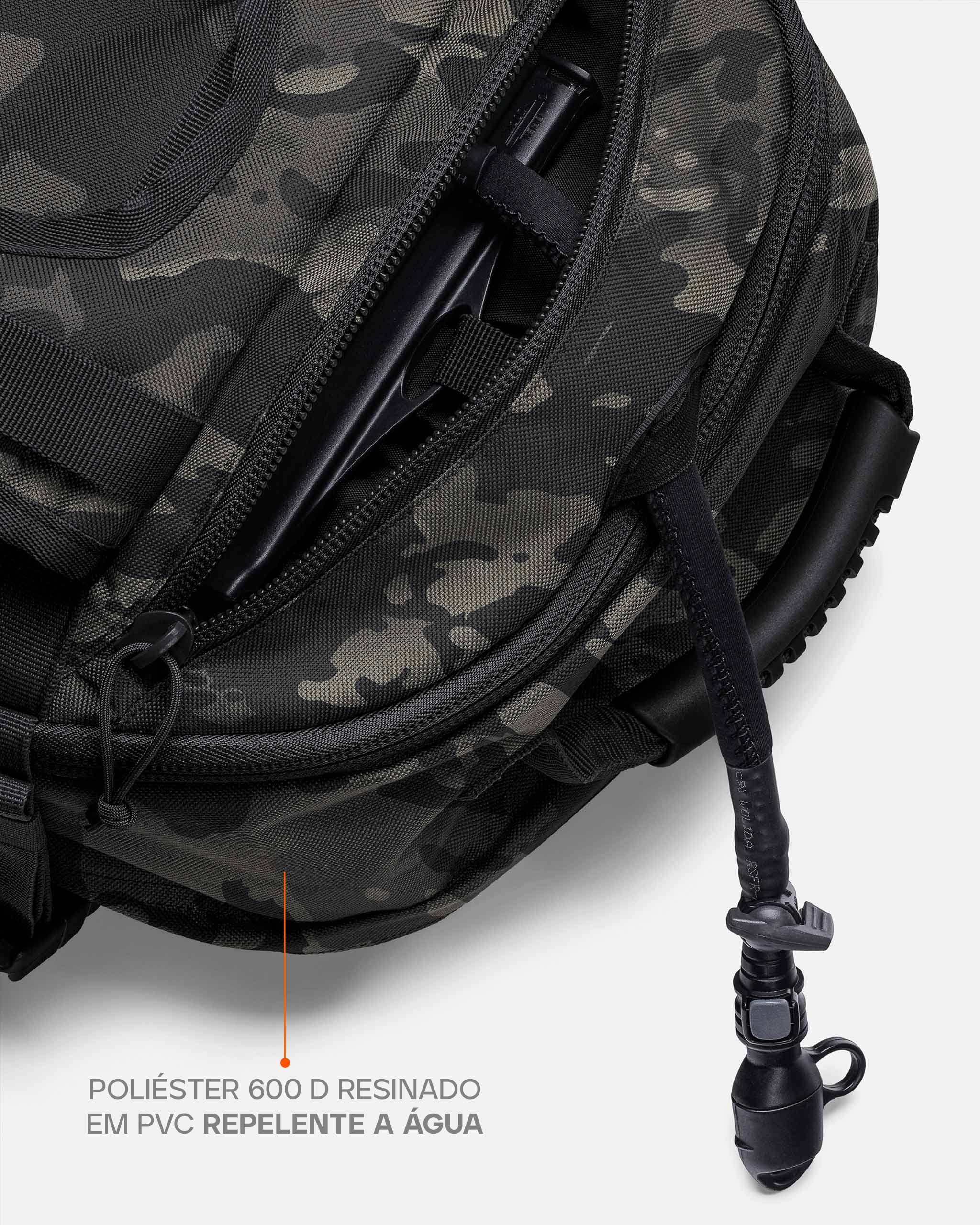 Mochila Duster 2.0 35L - Warskin Black