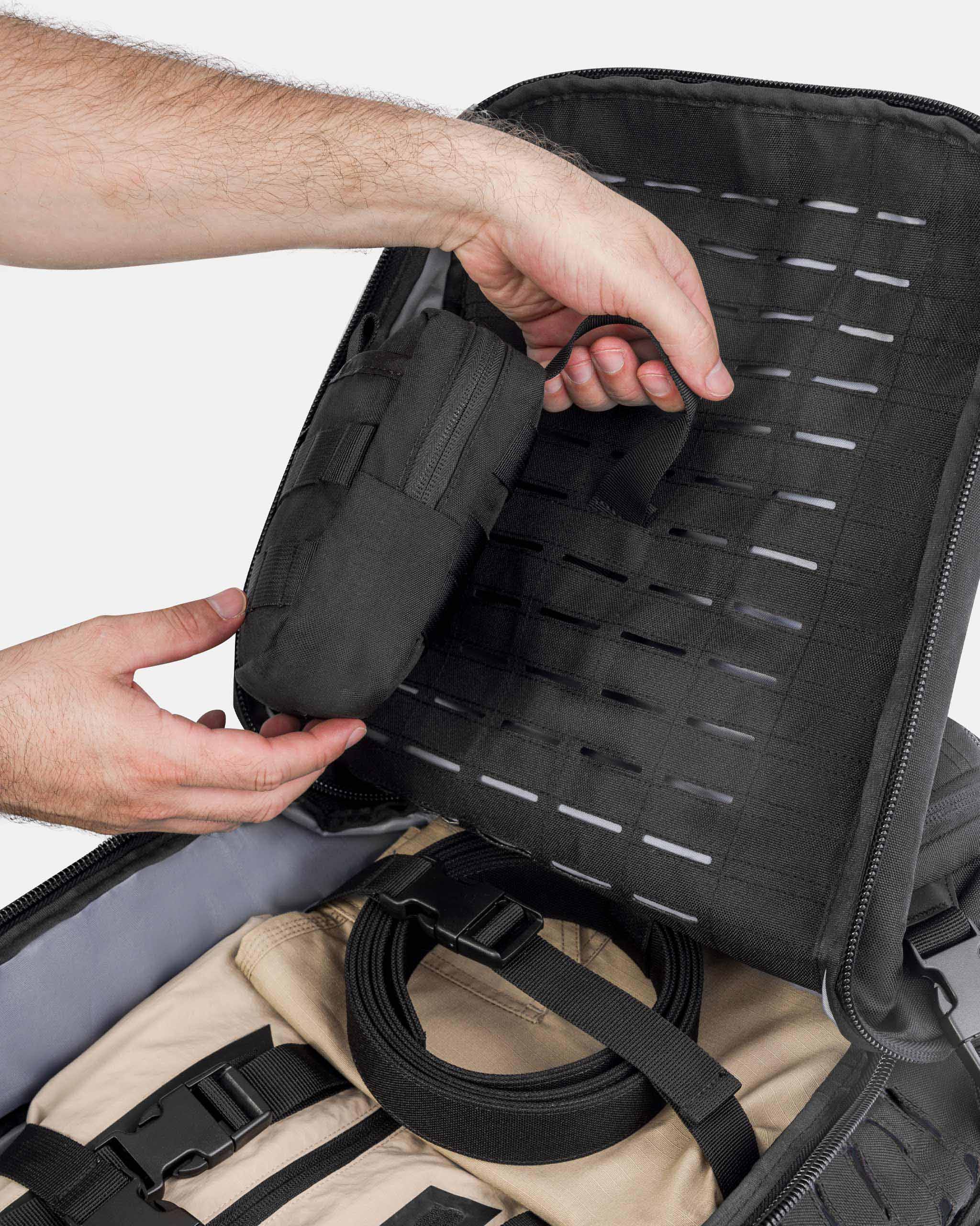 Mochila Tática Giant PRO 42L a 55L - Preta