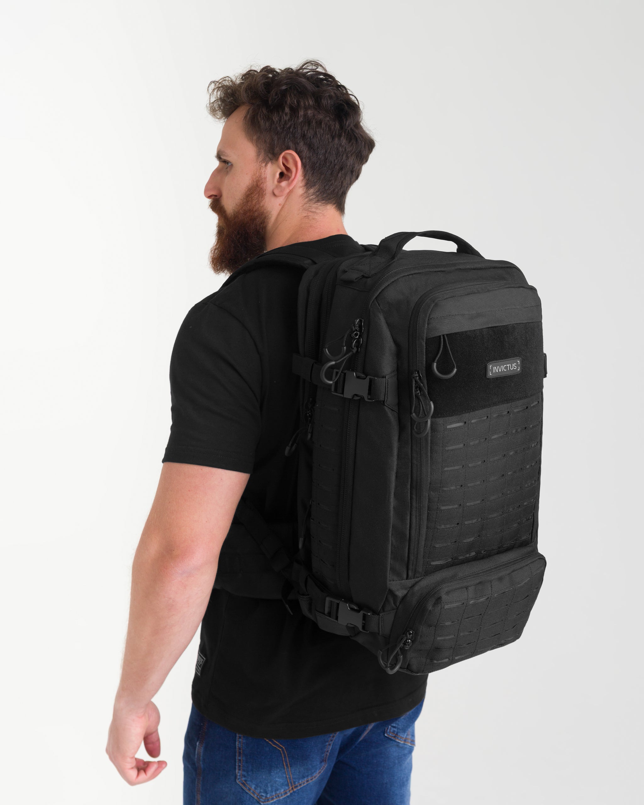 Mochila Tática Giant PRO 42L a 55L - Preta