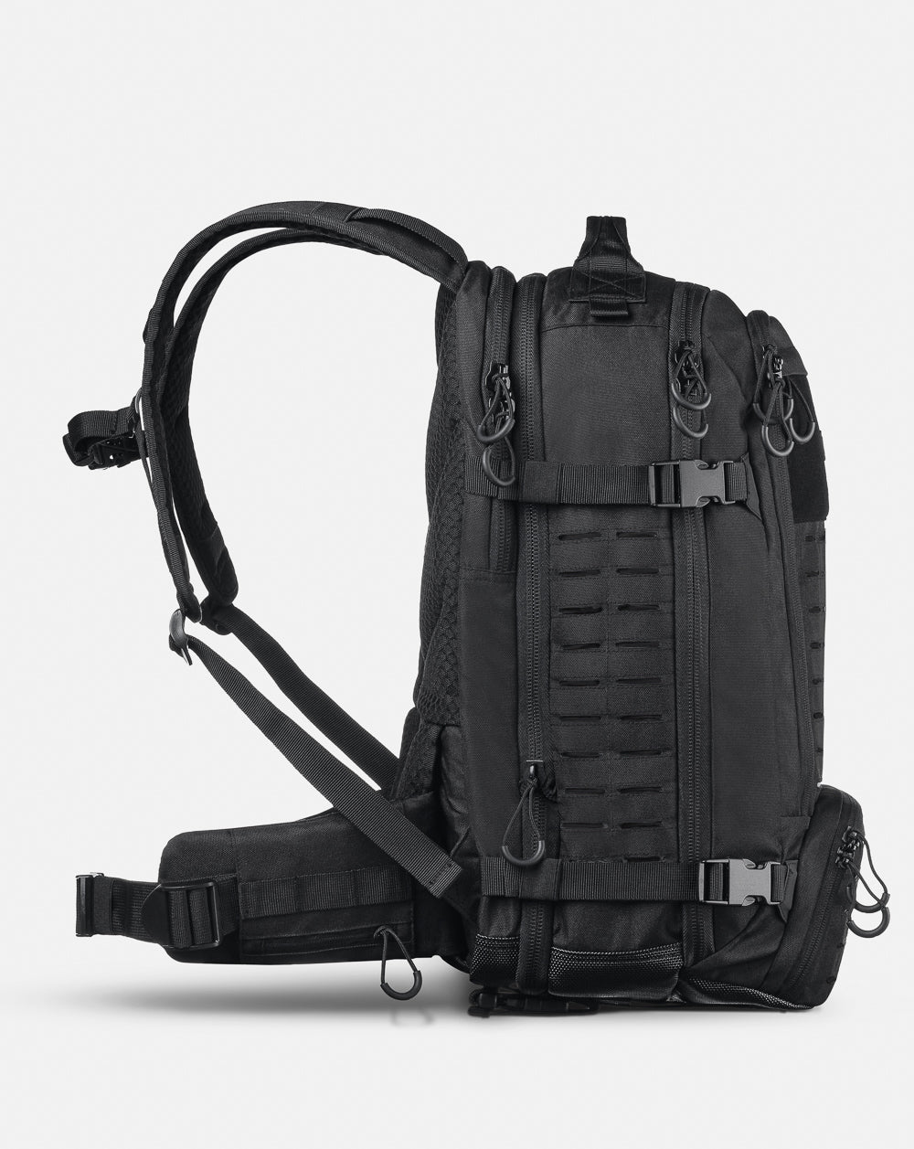 Mochila Tática Giant PRO INVICTUS 42L a 55L - Preta