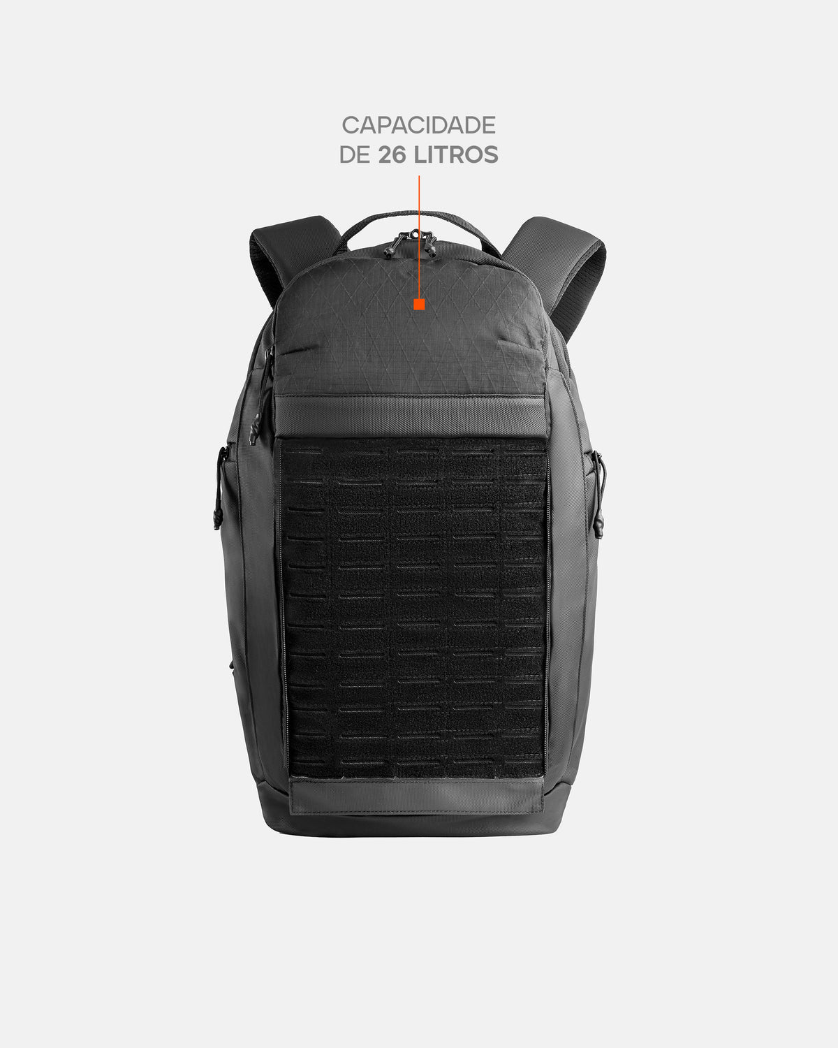 Mochila Vault Grayman - Preta - INVICTUS