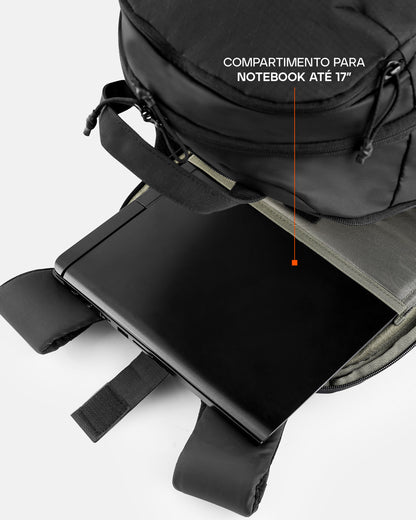 Mochila Vault Grayman - Preta - INVICTUS