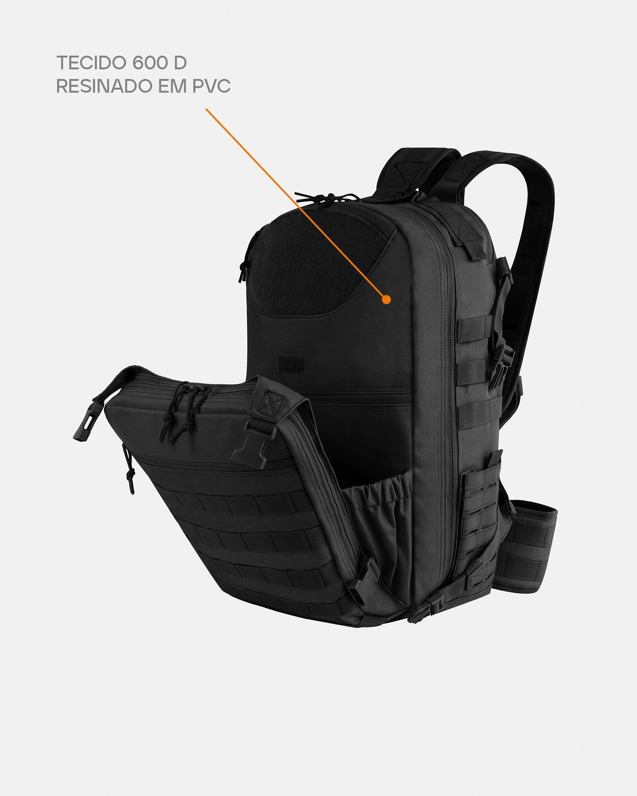 Mochila Mission 2.0 -Preta