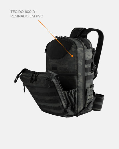 Mochila Mission 2.0 - Warskin Black