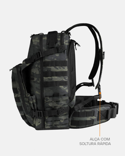 Mochila Mission 2.0 - Warskin Black