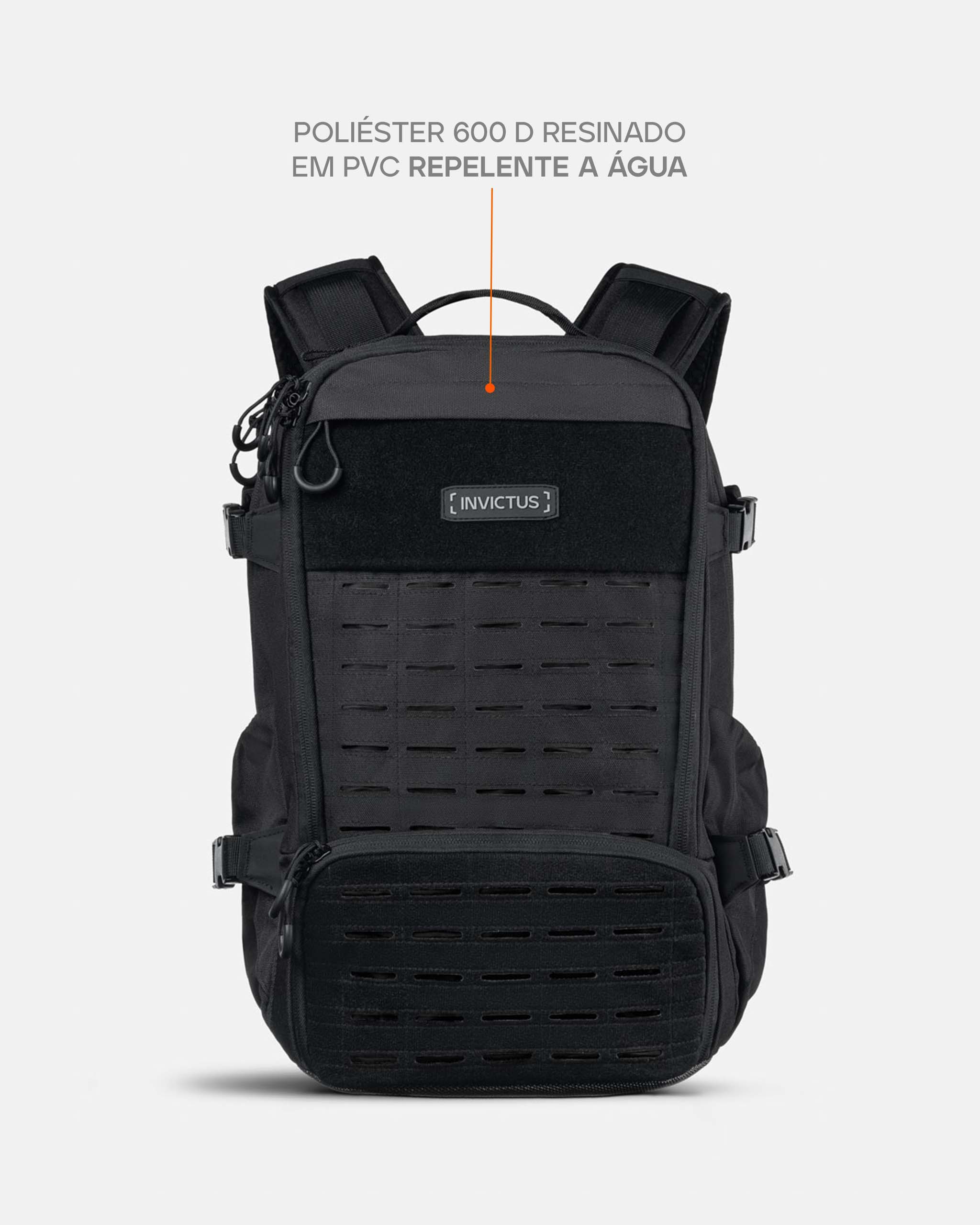 Mochila Tática Rover PRO 30L - Preta