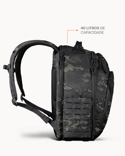 Mochila Seal 2.0 40L - Warskin Black