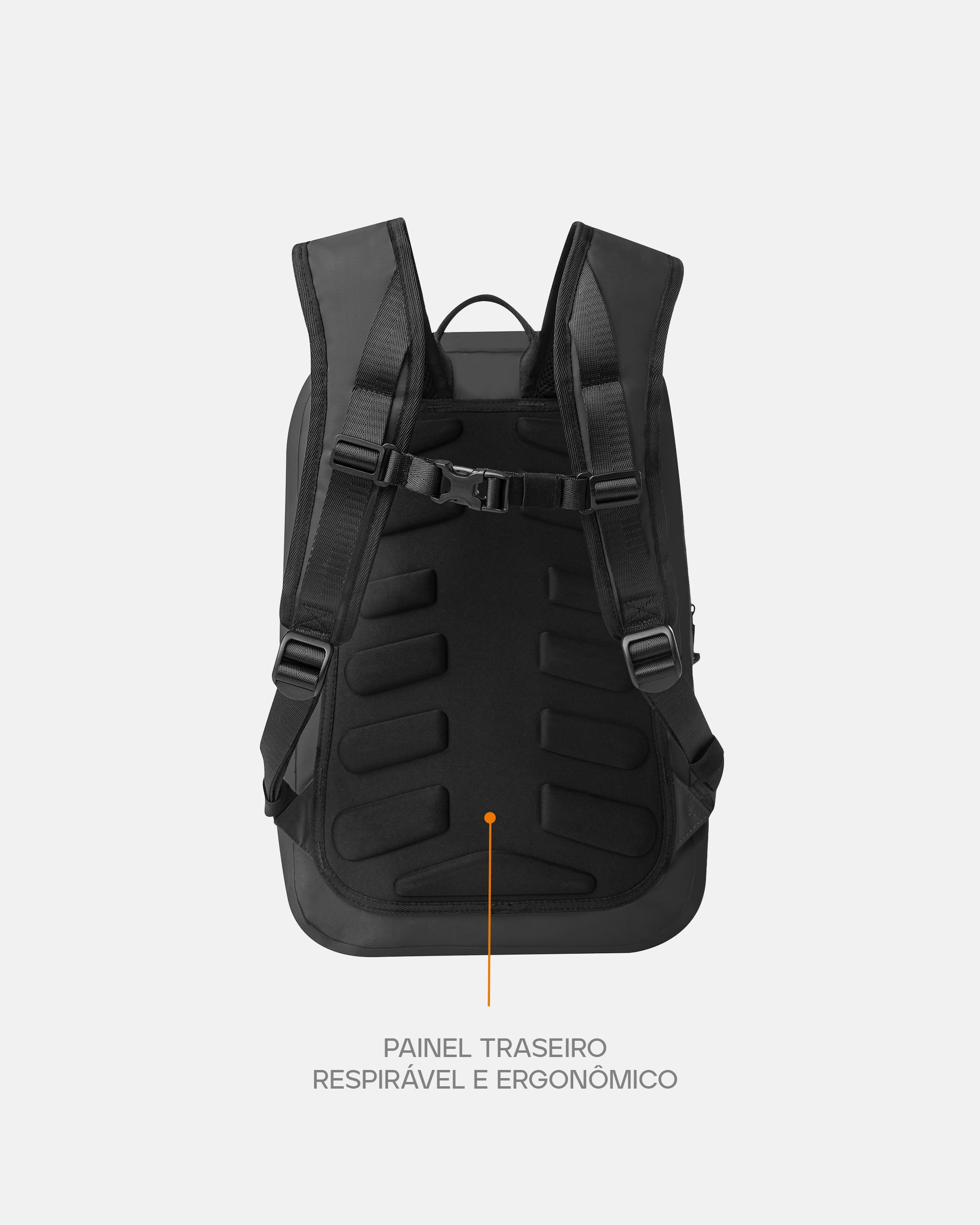 Mochila Impermeável Torrent - Preta