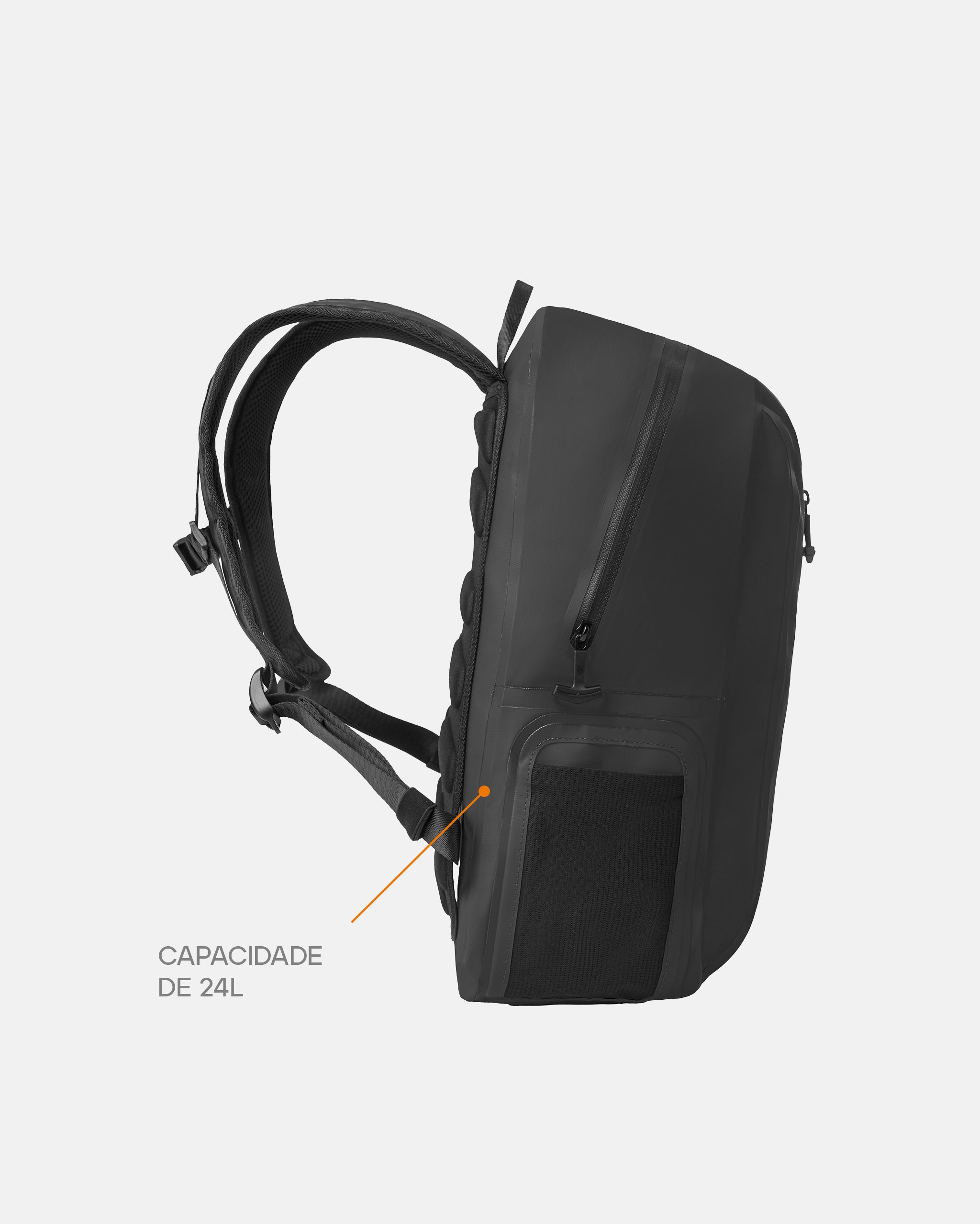 Mochila Impermeável Torrent - Preta