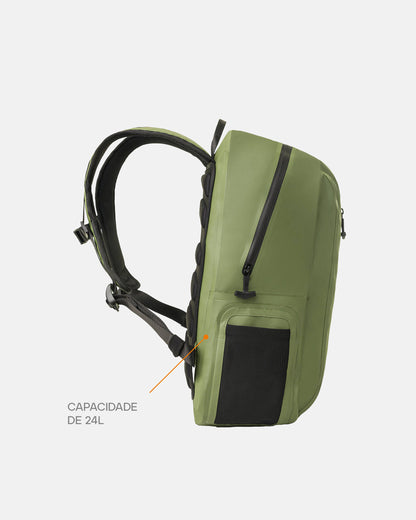 Mochila Impermeável Torrent - Verde
