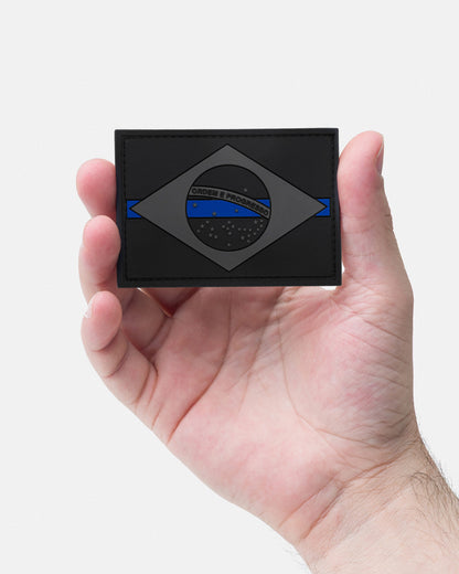 Patch Bandeira do Brasil - Azul