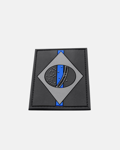 Patch Bandeira do Brasil - Azul