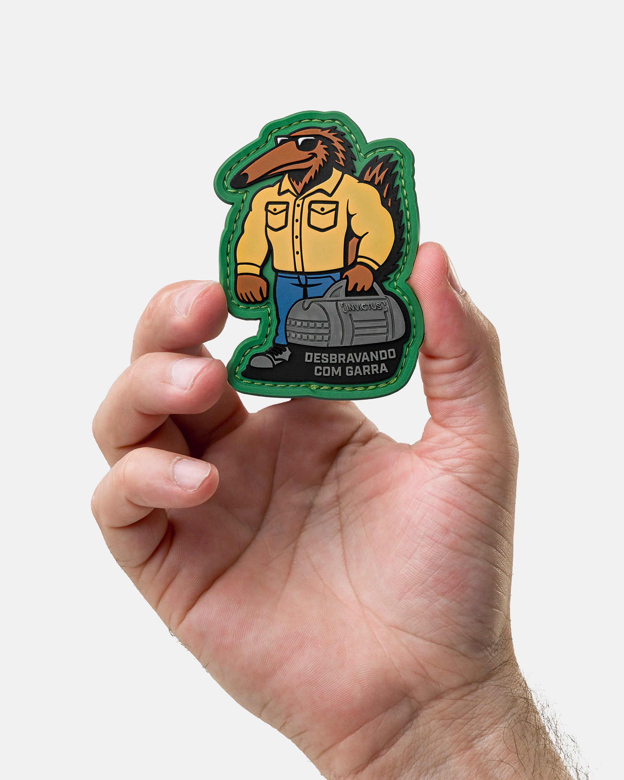 Patch Tamanduá-Bandeira INVICTUS | Instinto Alpha