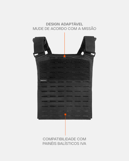 Plate Carrier Ares INVICTUS - Preto